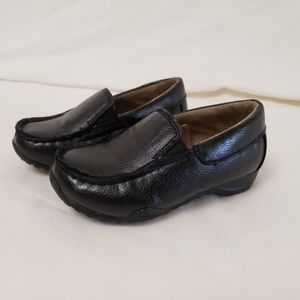 Place Boys Loafers Slip On Uniform Shoes Black Size 7